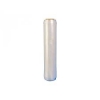 Prestretched hand stretch film reduces the amount of energy needed to apply each layer of film to a pallet, and provides more consistent wrapping tension. These lighter rolls create better packaging security with less effort, and less materials used.