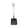 Steel Street Shovel, D-handle, #4, 38in Handle