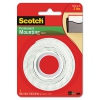 Foam Mounting Double-sided Tape, 1/2&quot; Wide X 75&quot; Long