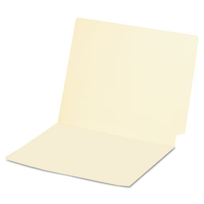Conversion Folders, Straight Cut, Top Tab, Letter, Manila, 100/box