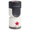 Pre-inked Round Stamp With Microban, Star, 5/8&quot; Dia., Red