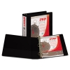 Speedy Spine Round Ring View Binder, 11 X 8-1/2, 2&quot; Cap, Black