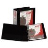 Speedy Spine Round Ring View Binder, 11 X 8-1/2, 3&quot; Cap, Black