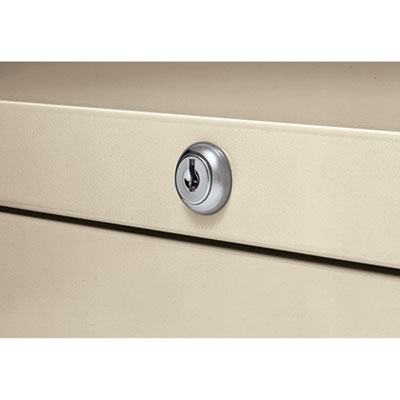 210 Series Five-drawer, Full-suspension File, Legal, 28-1/2d, Putty
