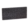 Doodlebug Hi-productivity Stripping Pad, 4 5/8 X 10, Black, 40/carton