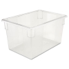 Food/tote Boxes, 21 1/2gal, 26w X 18d X 15h, Clear