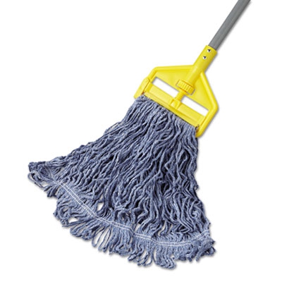 Super Stitch Blend Mop Heads, Cotton/synthetic, Red, Medium, 6/carton