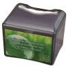Venue Napkin Dispenser W/advertising Inset, 6 1/2x6 1/8x6 8/9, Cap: 200, Black