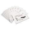 Shredder Lubricant Sheets, 8 1/2 X 5 1/2, 24/pack