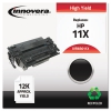 Remanufactured Q6511x (11x) High-yield Toner, Black