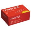 Smooth Paper Clips, Wire, Jumbo, Silver, 100/box