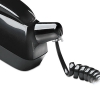 Twisstop Detangler W/coiled, 25-foot Phone Cord, Black