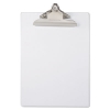 Recycled Plastic Clipboard With Ruler Edge, 1&quot; Clip Cap, 8 1/2 X 12 Sheet, Clear