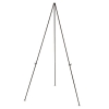 Instant Easel, 61 1/2&quot;, Black, Steel, Lightweight