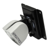 100 Series Pivot, Single, 3 3/8&quot;, Black/gray