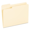 Recycled Interior File Folders, 1/3 Cut Top Tab, Letter, Manila, 100/box