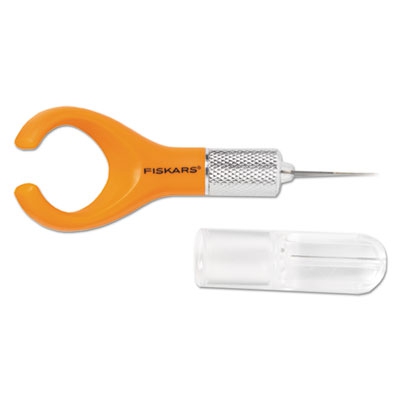 Fingertip Detail Knife, Orange, Stainless Steel Blade, 1 3/4"blade