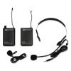 Wireless Lapel And Headset Microphone Kit