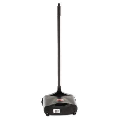 Lobby Pro Upright Dustpan, W/wheels, 12 1/2 