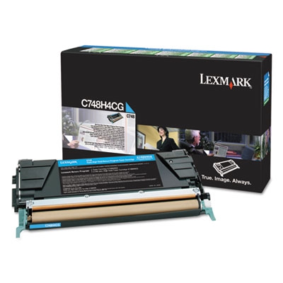 C748h1cg High-yield Toner, 10000 Page-yield, Cyan, Taa Compliant