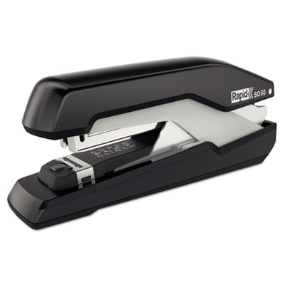 Supreme Omnipress So60 Heavy-duty Full Strip Stapler, 60-sheet Cap, Black/gray
