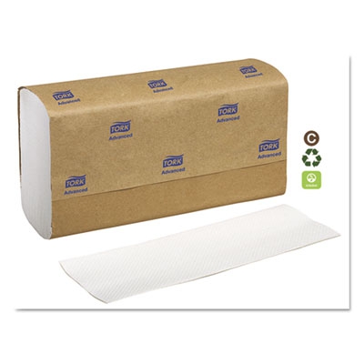 Universal Multifold Hand Towel, 1-ply, 9 1/8w X 9 1/2l, White, 250/pk,16pk/ctn