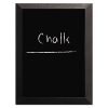 Kamashi Chalk Board, 48 X 36, Black Frame