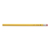 #2 Woodcase Pencil, Yellow Barrel, 144/pack