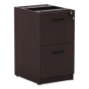 Alera Valencia F/f Drawer Full Pedestal, 15 5/8w X 20 1/2d X 28 1/2h, Mahogany