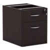 Alera Valencia Series 3/4 Box/file Pedestal,15 5/8w X 20 1/2d X 19 1/4h,espresso
