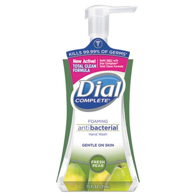 Antibacterial Foaming Hand Wash, Fresh Pear, 7.5oz Pump Bottle