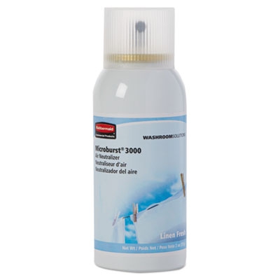 Microburst 3000 Refill, Linen Fresh, 2oz, Aerosol, 12/carton