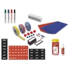 Magnetic Board Accessory Kit, Blue/red