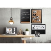 Black &amp; White Message Board Set, Assorted Sizes &amp; Colors, 3/set