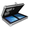 Locking Storage Clipboard, 5 X 8, Black/chrome