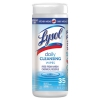 Daily Cleansing Wipes, 8&quot; X 7&quot;, White, 35 Wipes/canister, 12 Canisters/carton