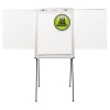 Magnetic Dry Erase Easel, 27 X 35, White Surface, Graphite Frame