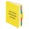 Personnel Folders, 1/3 Cut Top Tab, Letter, Yellow