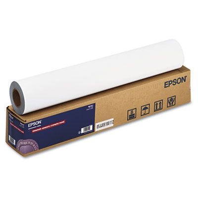 Enhanced Adhesive Synthetic Paper, 24" X 100 Ft, White