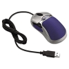 Optical Hd Precision Gel Mouse, Five-button/scroll, Blue/silver