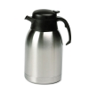 Stainless Steel Lined Vacuum Carafe, 1.9l, Satin Finish/black Trim