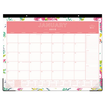 Day Designer Desk Pad Calendar, 22 X 17, 2018