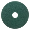 Niagara(tm) Floor Pads, 5400n Scrubbing, 20in., Green,