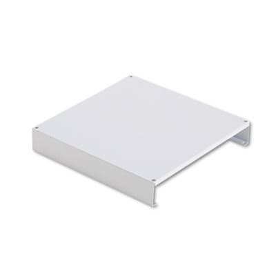 Stackable Steel 2 Inch Monitor Riser, 11 7/8 X 11 7/8d, Pearl Gray