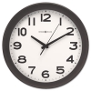 Kenwick Wall Clock, 13-1/2", Black
