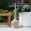 Cigarette Receptacle-great For Patios (beige) (30&quot;h X 11&quot;d)