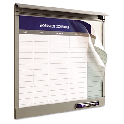 Inview Custom Whiteboard, 36 X 24, Graphite Frame