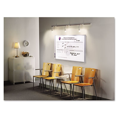 Inview Custom Whiteboard, 36 X 24, Graphite Frame