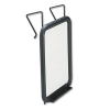 Panelmate Dry Erase Marker Board, 13 1/2 X 16 5/8, 11 X 14 Surface, Charcoal