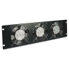 Srfan3u 3u Fan Panel, 120v 3 High-performance Fans; 210 Cfm; 5-15p